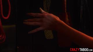 **Lesbian lovers Maya and Leana's raunchy romp takes no prisoners**