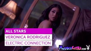 Mature Venezuelan diva Veronica Rodriguez flaunts her massive melons, raw and ready