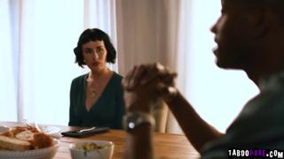 Olive Glass gets double-teamed by her husband & boss in steamy ménage à trois extravaganza