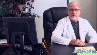 Fat doc gets gang banged by seductive senior citizen