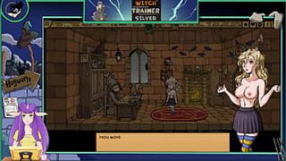 Curvy Sorceress Enslaved by Hunky Warlock, Whipped into Submission for Kinky BDSM Orgy