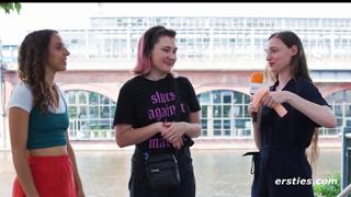 First Timers - Vlog: Public Fingering👉 Interviews