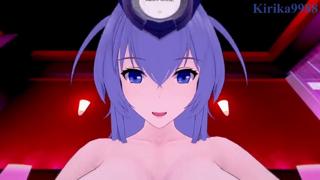 Impaled by pleasure at a love hotel, our bodies screaming 'WOOHOO'
