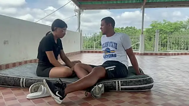 Playtime in the park leads to his hunk′s house for some fun with his big &mdash;  tasty dick🍆