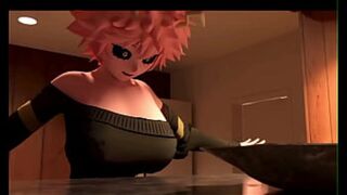 Raw redheaded rage rips apart rusty reality, ravaging massive mammary majesty