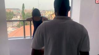 She finally sucked me off on our hotel room, her tight ass🍑 is so divine'
