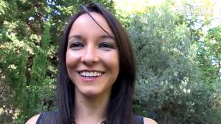 Pamela Sanchez and Francys Belle get their tight holes ravaged, pounded, and slammed outdoors