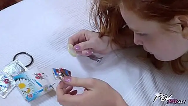 Redhead′s Wet Pussy🌮️ Drenched in Cum