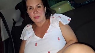 Ride Uber Girl Streets Takes Dick🌭 Hot Snack