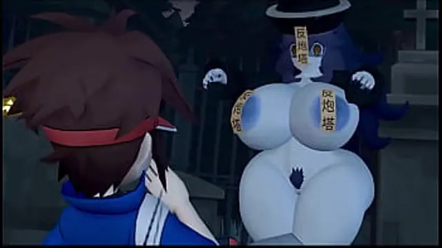 3d2d Huge Tits Blue fantasy chick breast expansion w/ Sound added