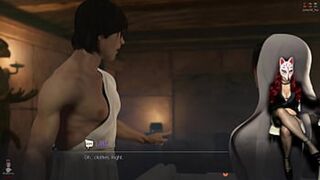 Slathering lubricating oils on eager bodies, epiphany of erotic bliss (Croft Adventures Ep 9)