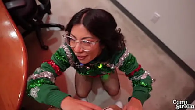 Latina Coworker Screams as She Gets Fucked at Office Party