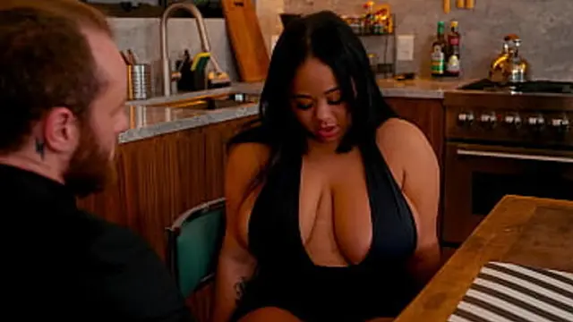 Busty milf getsreesome with hubby’s pal without a condom