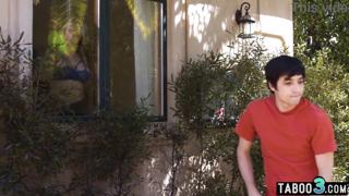 MILF Rachael Cavalli gets destroyed by hungry stepson