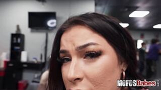 Dirty tattooed broad gets her nasty on, getting pounded and rode at the ink spot
