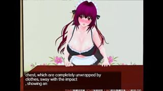 Not knowing what hits them, girl can't grasp what goes on, but her mouth opens wide - Scathach