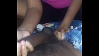 Stepsis slurps stiffy, sashays to significant other for sloppy smooch