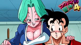 Future Bulma's filthy booty gets banged by Gohan in Part 2