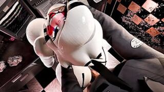 Seedy Animatronic's Raw Thrust in Backwards Bonnie's Darkened Creepypasta