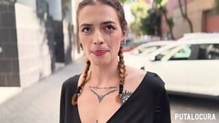 Gotcha Creampied Malafalda: Tattooed Spanish Slu - Unleashing Fiery Fury on Her Virgin Hooch