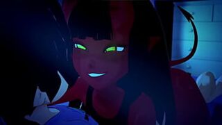 Meru the Succubus OVA Part 1: 3D 2D Hentai Animations, Big Ass🍑, Juicy Tits, Night Fun, Sex With the Boy