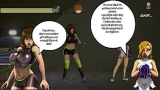 Zombie Apocalypse Sex Game: Big Butts, Big Breasts, Teacher Escapes