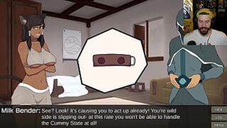 Korra Grows into a Cummy-Bending Furry