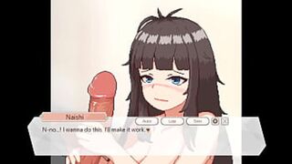 Naughty😈 Nao Provides Handjob For Delivery Guy
