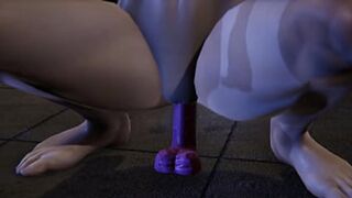 Cammy Gets Triple Penetration In Explicit 3D XXX