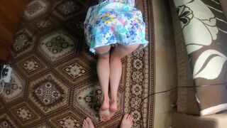 Babe Gets Caught, Then Fucked Roughly In A_dirty Session