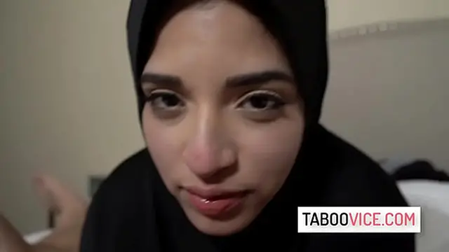 Big tits latina stepdaughter Gabriela Lopez plays with stepdad's cock