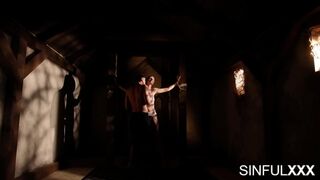 Moist Bound Passion: Lyanna Nilsson & Charlie Dean's Sinful XXX Sizzle