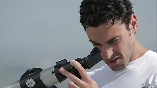 Fortunate Fellow! Ryan Releases on Teal Conrad's Lovely Breasts & Private!