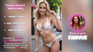 AI-Babes Sucking On Public - Hot XXX Pics Collection