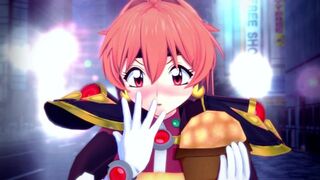 Orgasmic Anime Slay-Off: Lina Unleashes Raw Frenzy on Dazed Slayers' Dreamscape