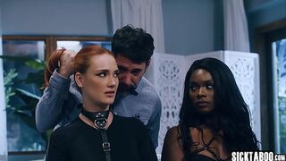 Ana Foxxx's Gigantic Ass🍑 Servants Husband While Being Dominated By Siri Dahl