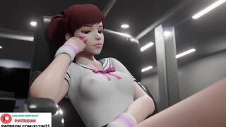 DVa, Overwatch's Tight Anal👌👌 Craving Gets Teased