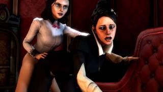 Jessamine and Liz Futa Go All Out on a Steamy Threesome