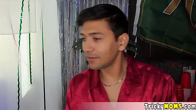 Horny🥵 MILF Lindsay Lee enjoys wild sex with her new coworker at the office party