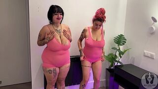 GG HUGE BOOBS JUMPING TITS BELLY FETISH ASS SHAKING PREVIEW