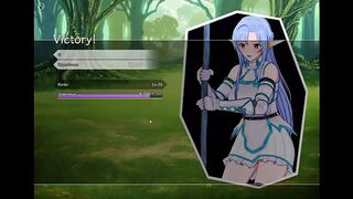 Sao Ntr Online 2: Asuna es manoseada por el gordo de inoda Parte 2 Esp