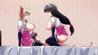 Perverted masseuses give their clients a happy ending - Mayohiga no Onee-san Ep 1