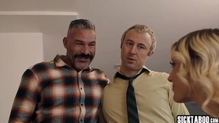 Visit turns steamy for MILF Kenna James