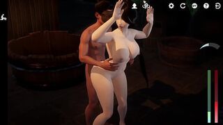 AuntTong Bath Sex - Romantic Escapades Game