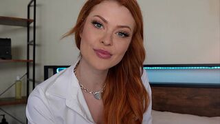 Sexy Redhead College Co-Ed Elly Clutch Seduces Her Tutor