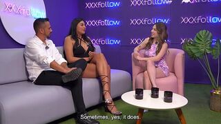 MelanyLatina hot wife fucked by Tommy Miller her real partner in XXXfollow Sessions with DaniOrtiz/ podcast - BIGTITS, BIG ASS