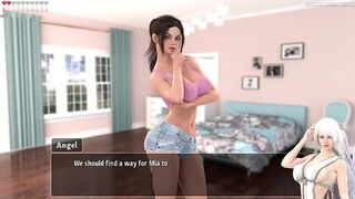 Stepsis Wouldn’t Stop Teasing Him With Her Big Tits, Huge Tits Stepsis Wants To Get Fucked - Lust & Life 02 3D Hentai Porn Game
