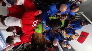 360 BTS Cheerleaders vs Football Team Gangbang