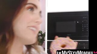 Petite stepdaughter Lola Rae DILDO FUCKS her stepmom Louise Lee