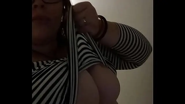 Betty Reddd flashes the camera